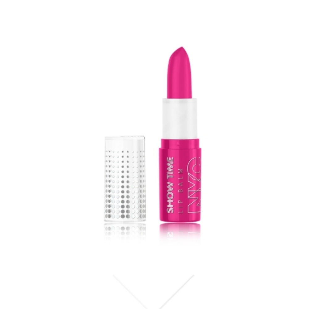 NYC Show Time Lip Balm Fashionable Fuchsia